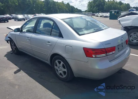 2006 Hyundai Sonata Gls из США, поврежденный, VIN 5NPEU46CX6H062858